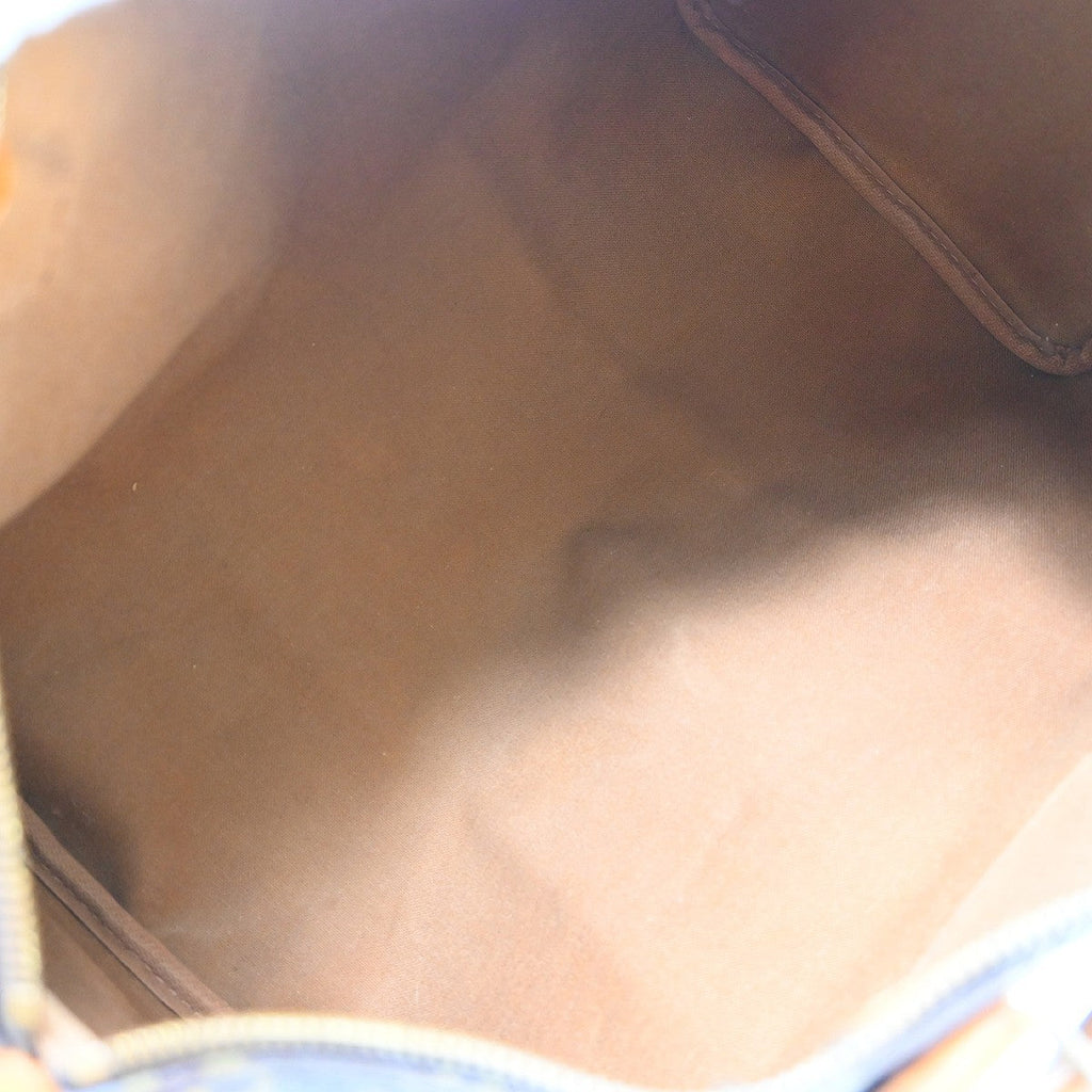 Louis Vuitton Speedy Handbag Monogram Canvas Brown Canvas Handbag ( )