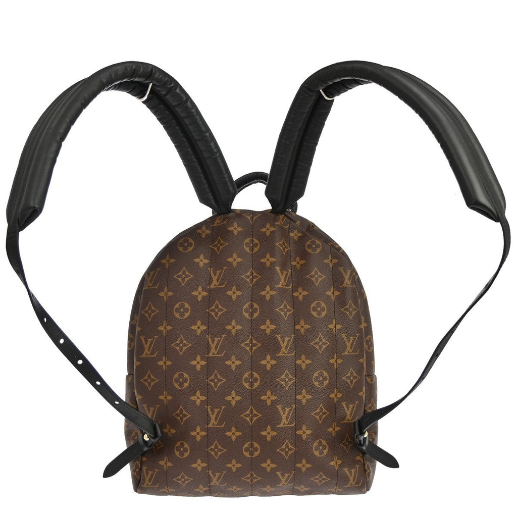 Louis Vuitton Palm Springs Backpack Monogram Canvas Brown Canvas Backpack Bag ( )
