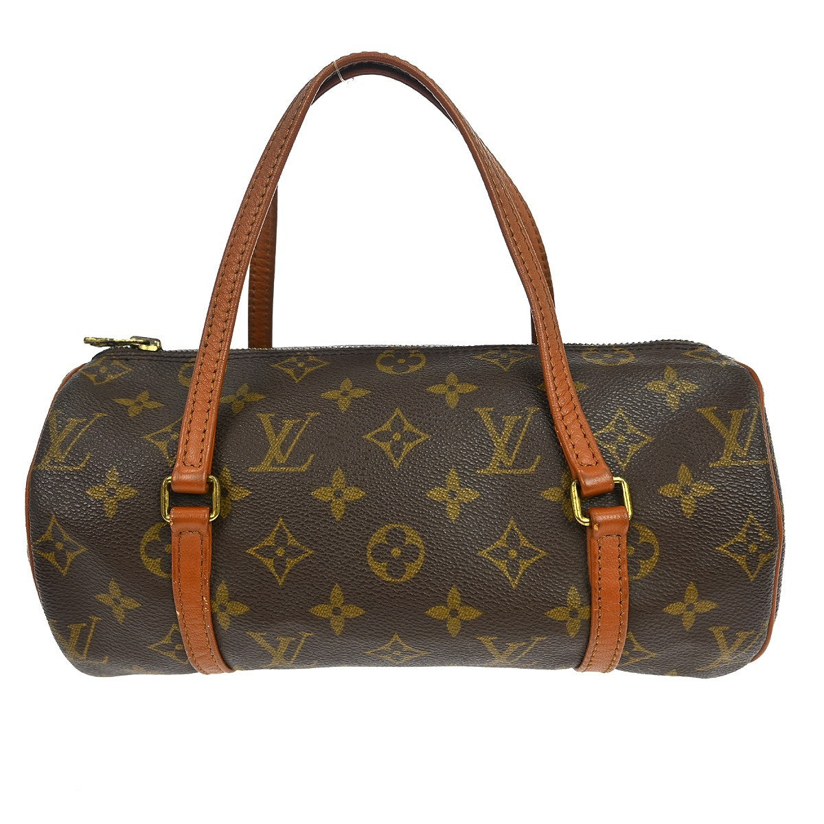Louis Vuitton Papillon Handbag Monogram Canvas Brown Canvas Handbag ( )