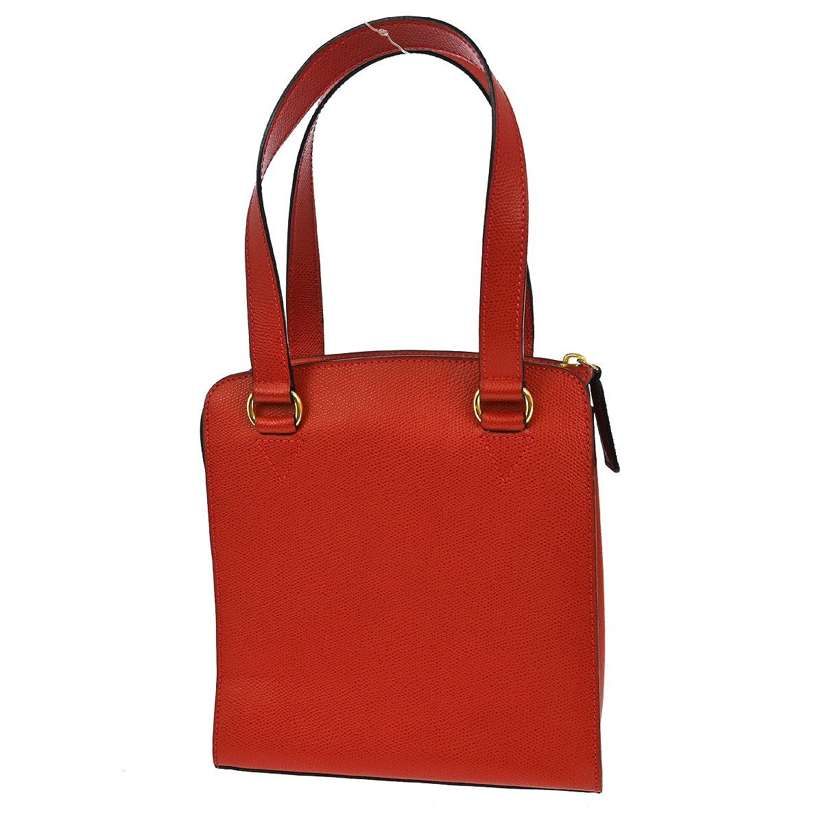 Celine Handbag Leather Red Leather Handbag ( )