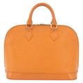 Louis Vuitton Vintage Alma Handbag Epi Leather Orange Leather Handbag (Authentic  )