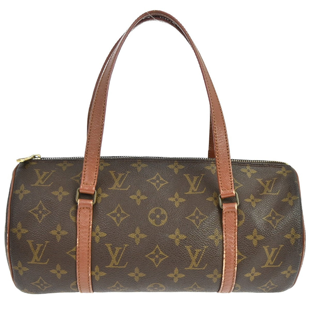 Louis Vuitton Papillon Handbag Monogram Canvas Brown Canvas Handbag ( )