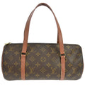 Louis Vuitton Papillon Handbag Monogram Canvas Brown Canvas Handbag ( )