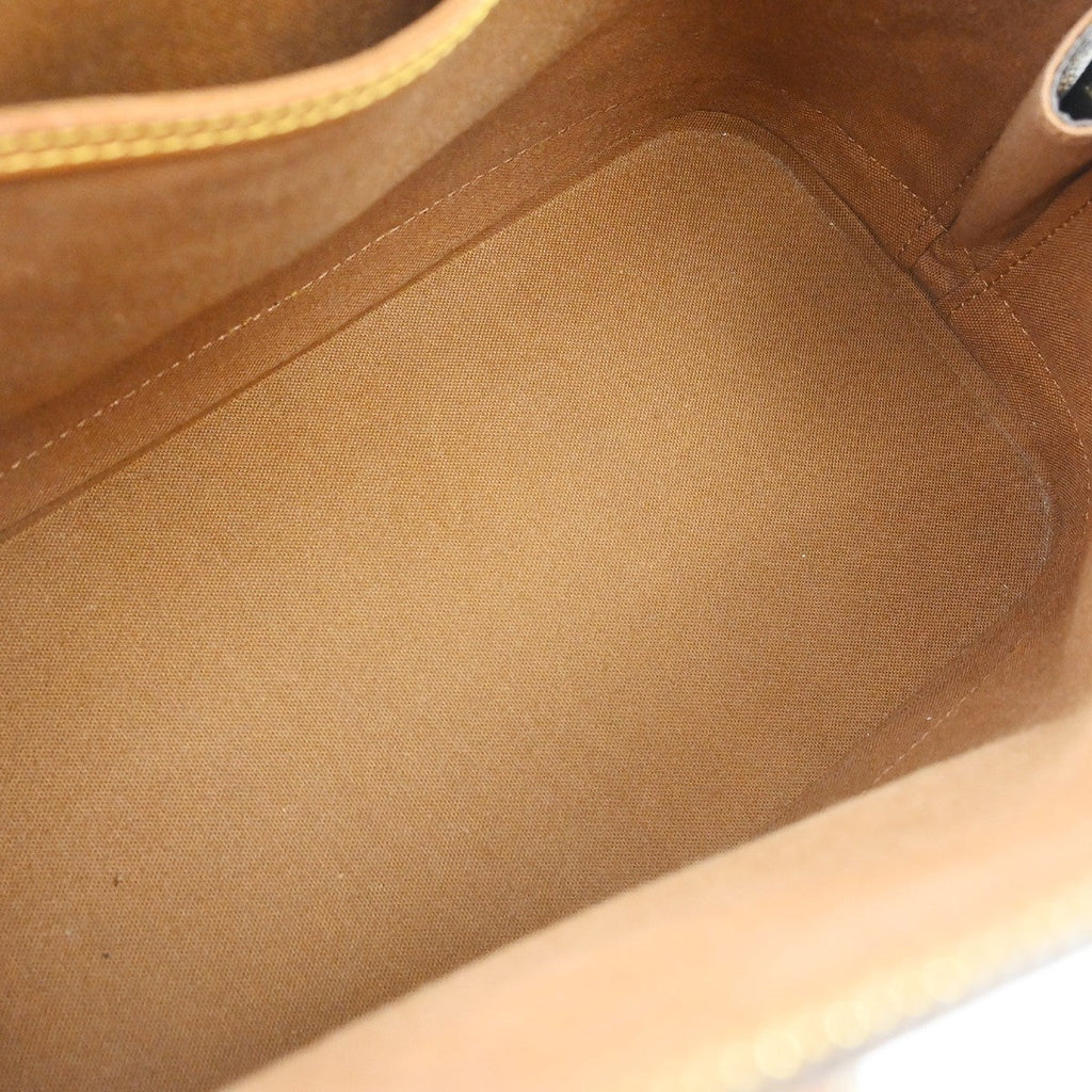 Louis Vuitton Alma Handbag Monogram Canvas Brown Canvas Handbag ( )