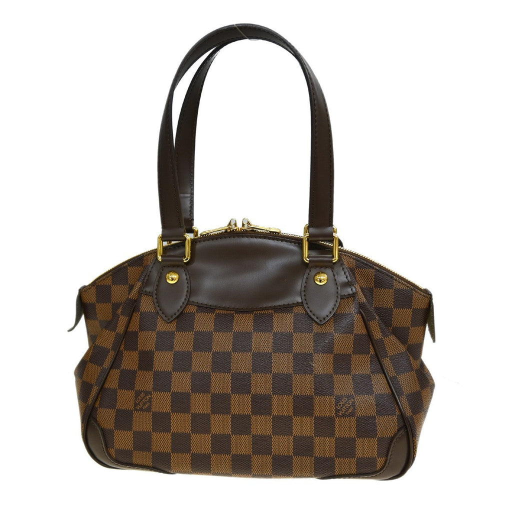Louis Vuitton Verona Handbag Damier Brown Canvas Handbag ( )