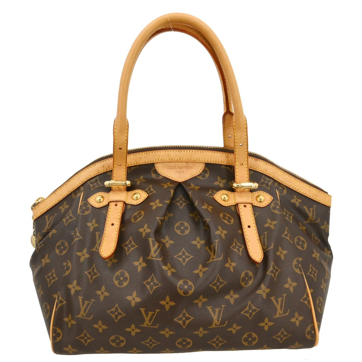 Louis Vuitton Tivoli Handbag Monogram Canvas Brown Canvas Handbag ( )