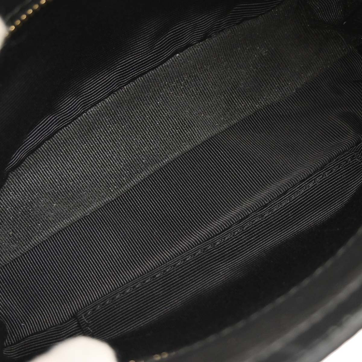 Celine Boogie Satchel Satin Black Satin Handbag (Authentic  )