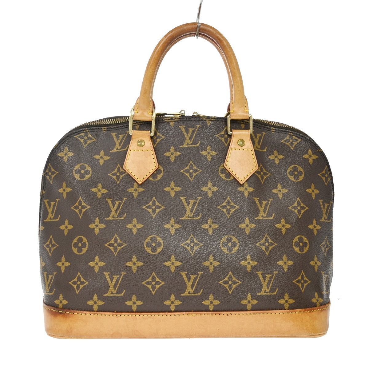 Louis Vuitton Alma Handbag Monogram Canvas Brown Canvas Handbag ( )