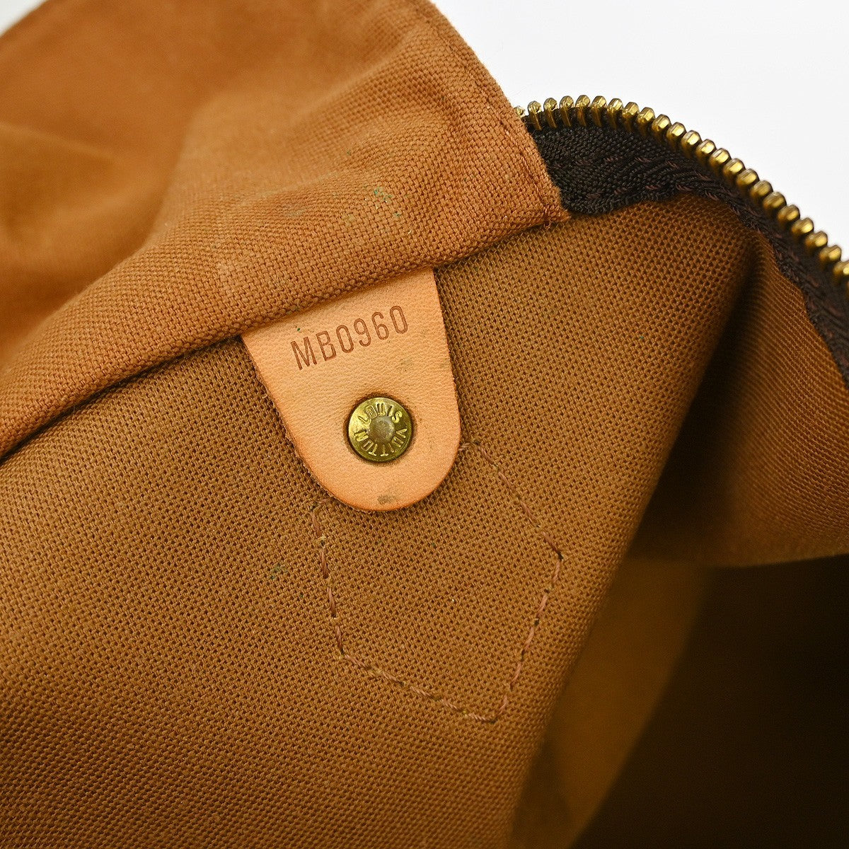 Louis Vuitton Speedy Handbag Monogram Canvas Brown Canvas Handbag ( )