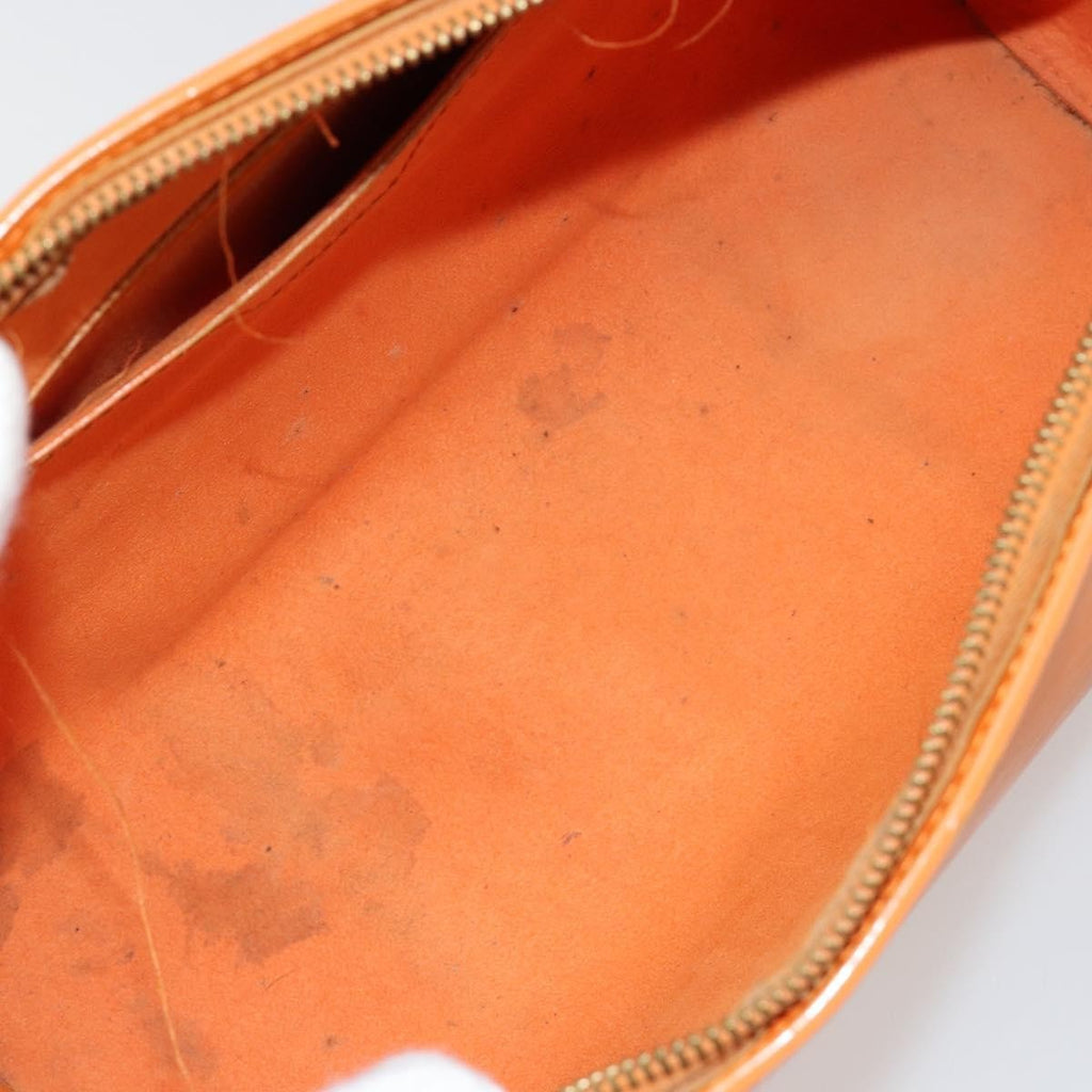 Louis Vuitton Soufflot Handbag Epi Leather Orange Leather Handbag ( )