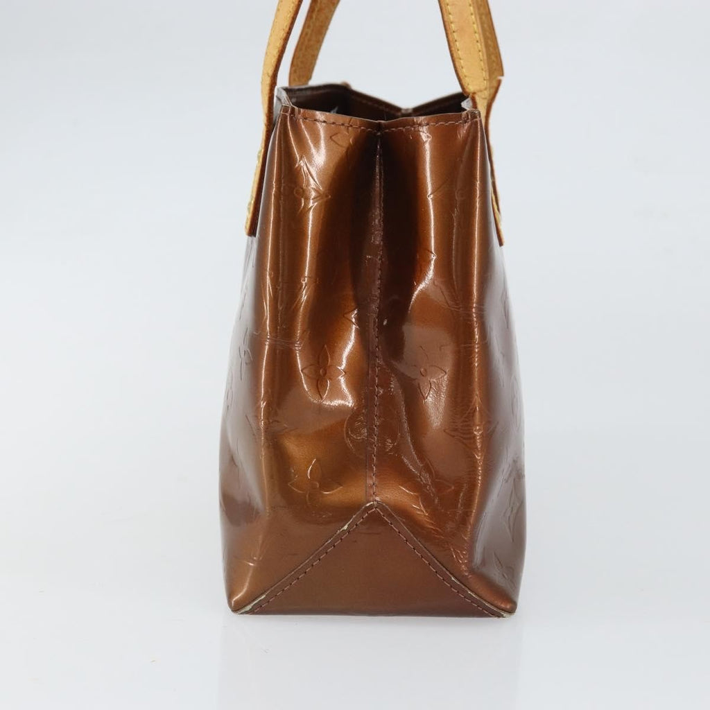 Louis Vuitton Reade Handbag Monogram Vernis Brown Patent_Leather Handbag (Authentic  )