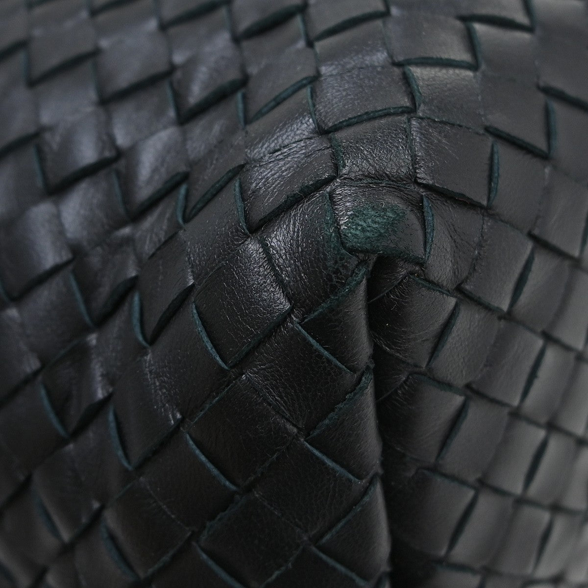 Bottega Veneta Veneta Hobo Studded Leather Black Leather Handbag ( )