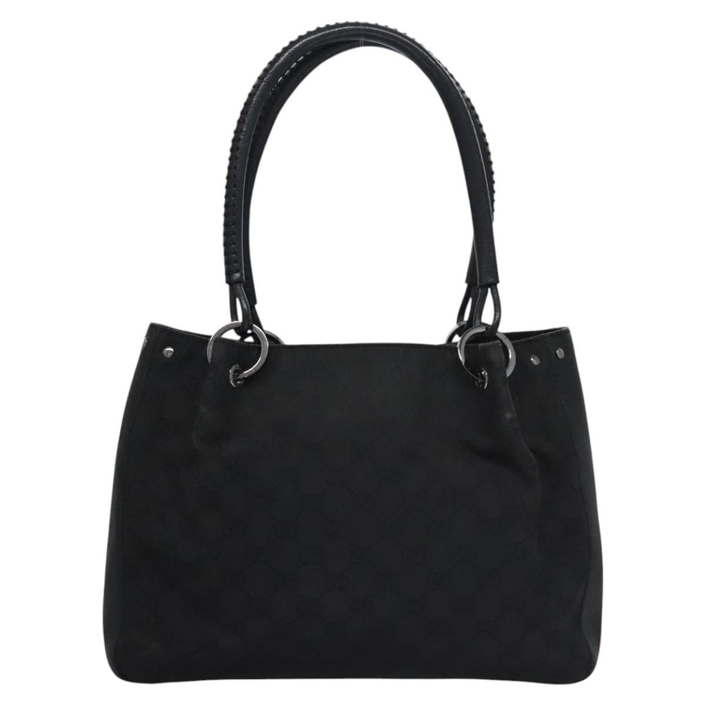 Gucci Gg Canvas Bag Canvas Black Canvas Handbag ( )