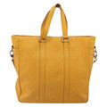 Louis Vuitton Tadao Handbag Damier Infini Leather Yellow Leather Handbag (Authentic  )