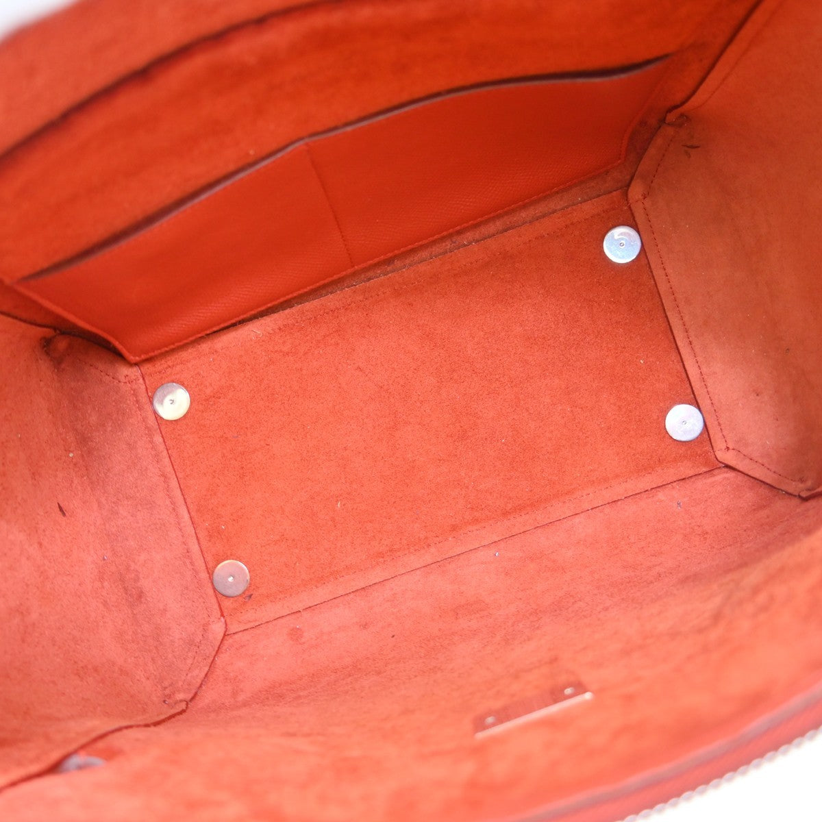 Celine Belt Bag Textured Leather Red Leather Handbag ( )