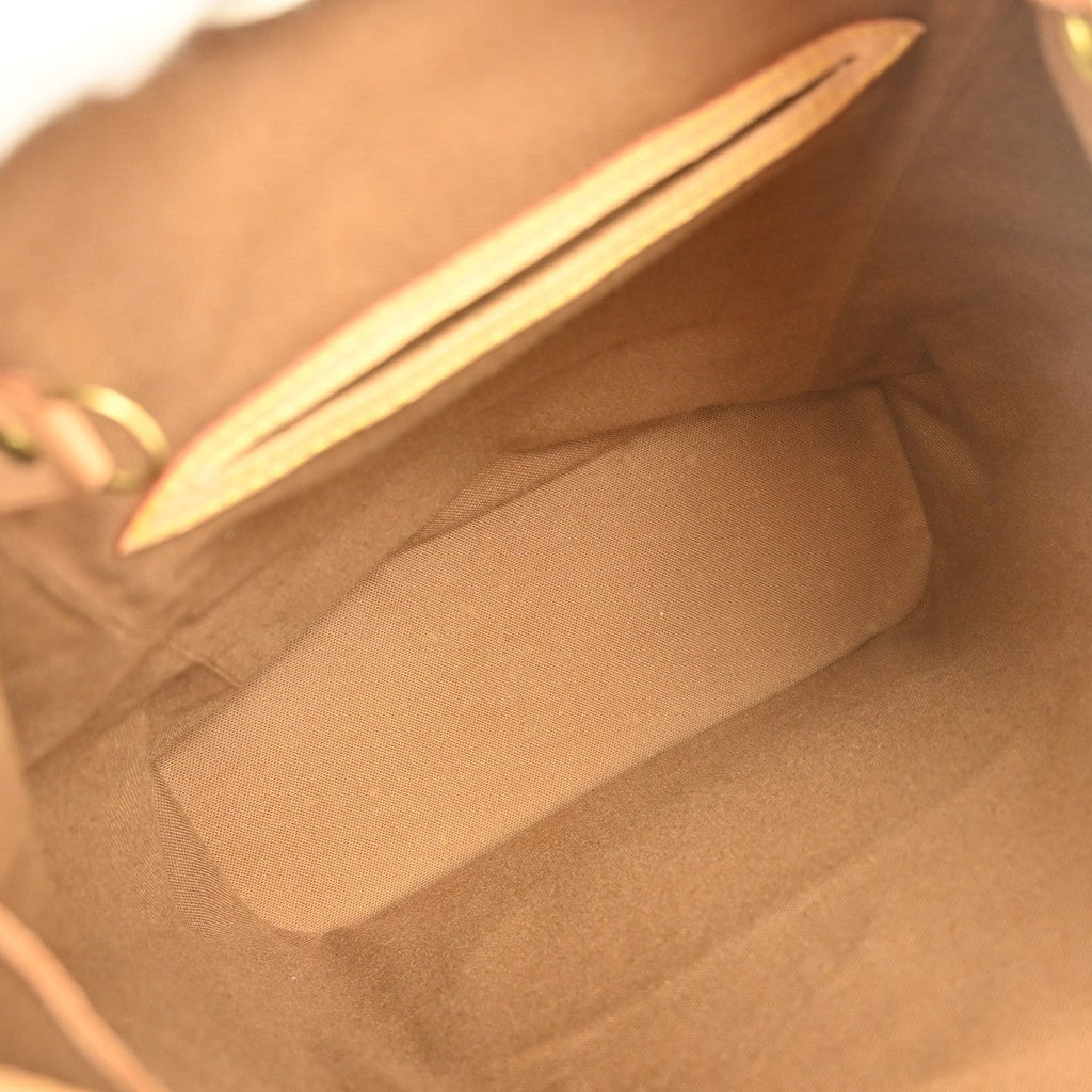 Louis Vuitton Vintage Montsouris Backpack Monogram Canvas Brown Canvas Backpack Bag ( )