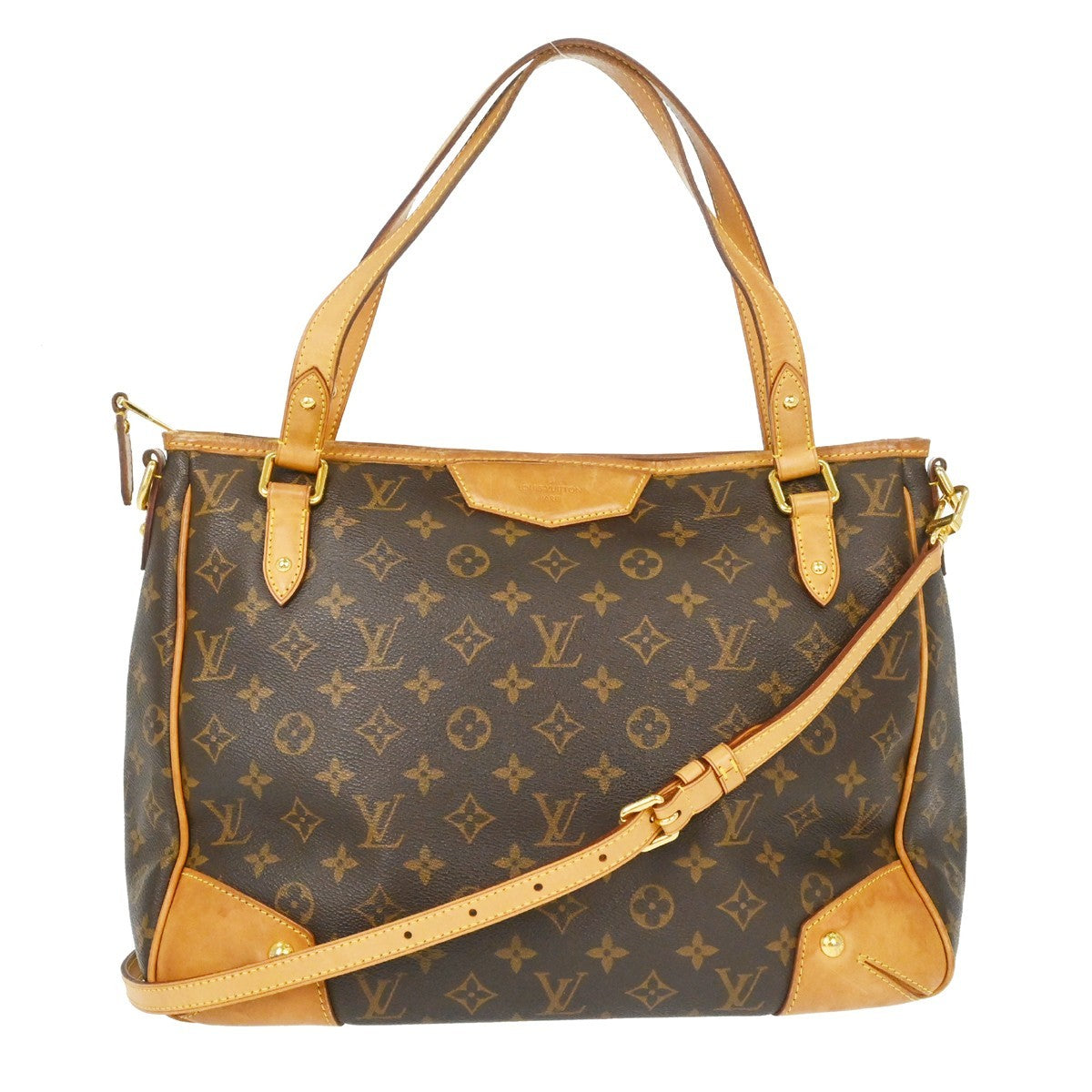 Louis Vuitton Estrela Handbag Monogram Canvas Brown Canvas Handbag ( )