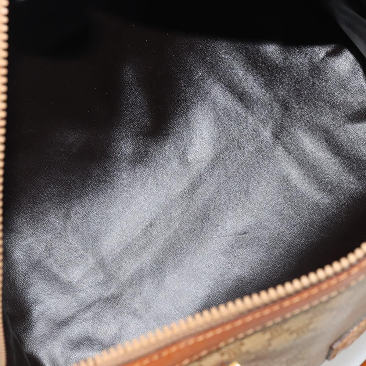 Celine Vintage Macadam Handbag Canvas And Leather Beige Canvas Handbag ( )
