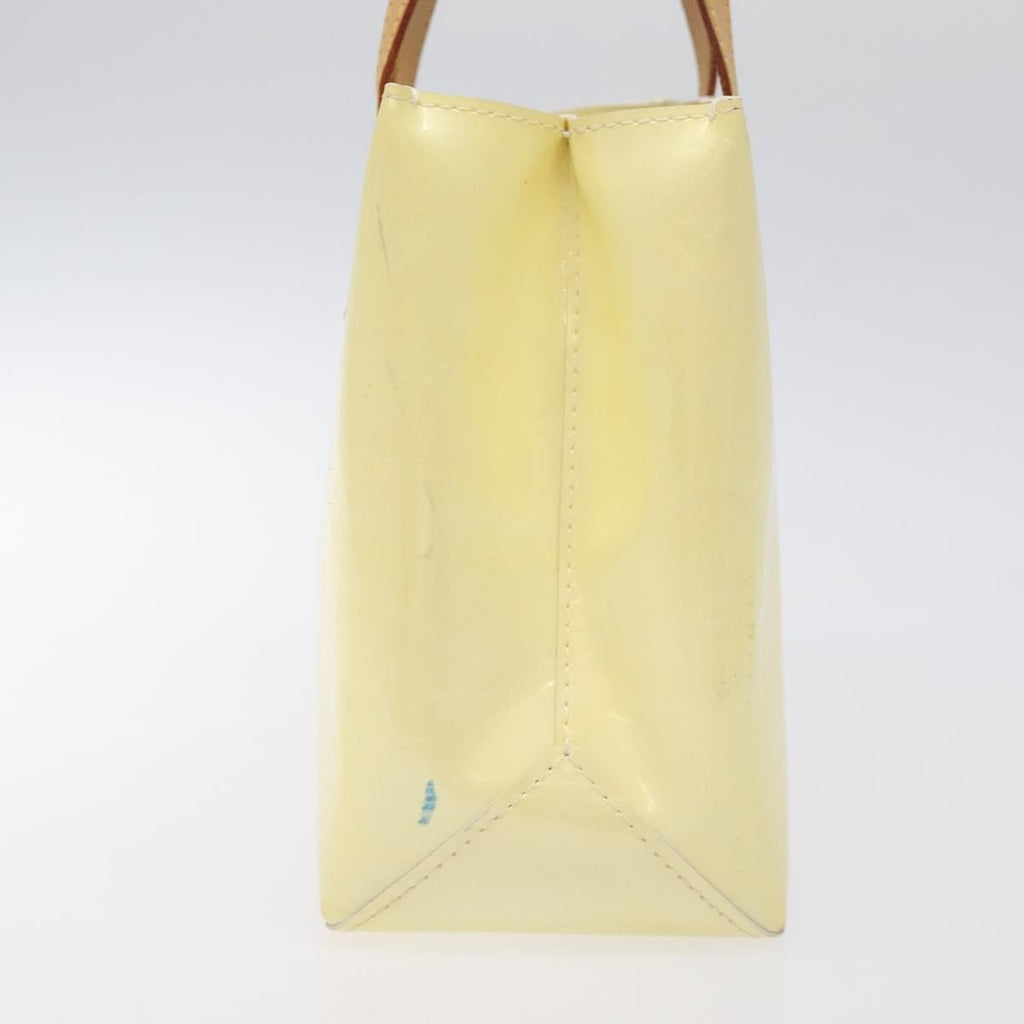 Louis Vuitton Reade Handbag Monogram Vernis Beige Patent_Leather Bag (Authentic  )