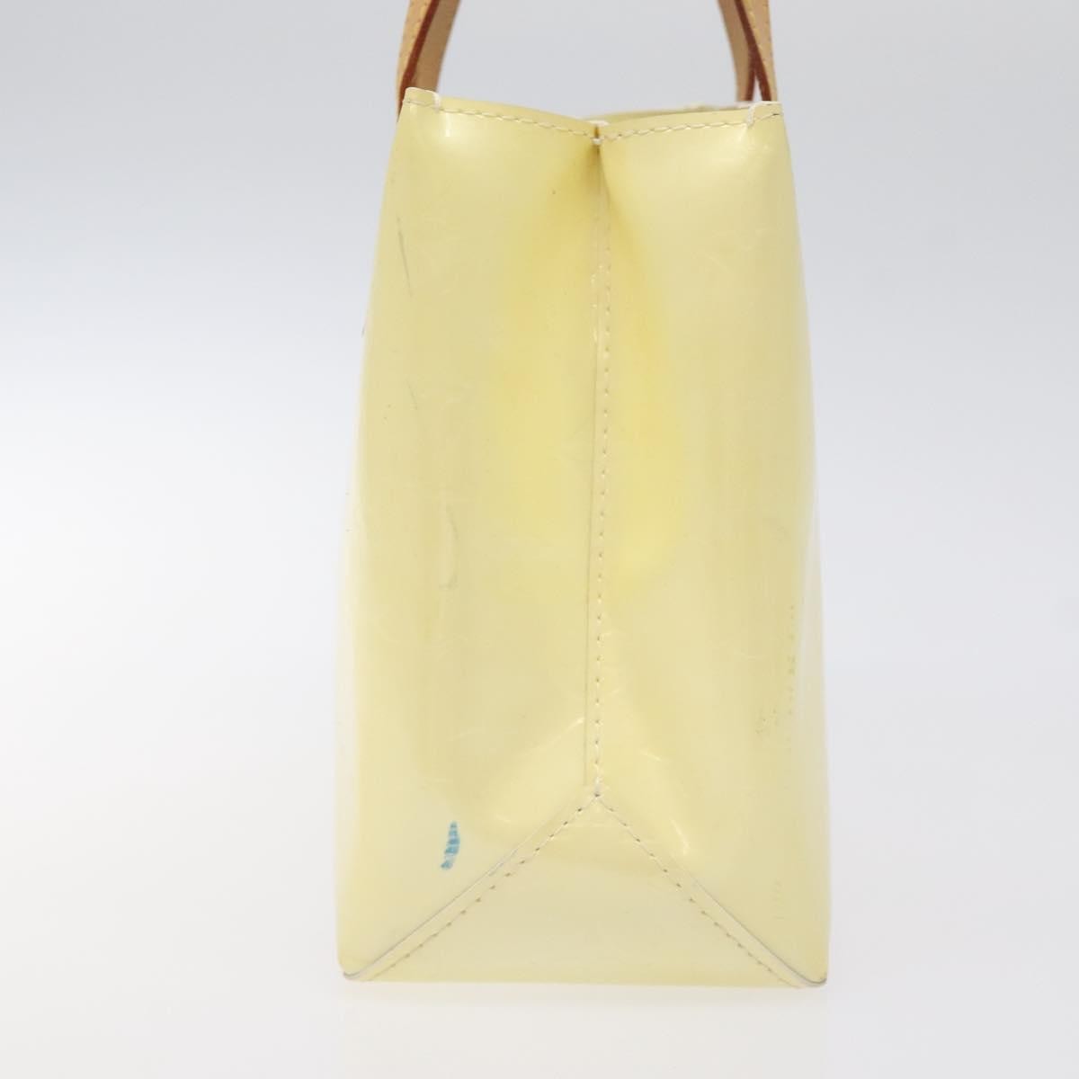 Louis Vuitton Reade Handbag Monogram Vernis Beige Patent_Leather Bag (Authentic  )