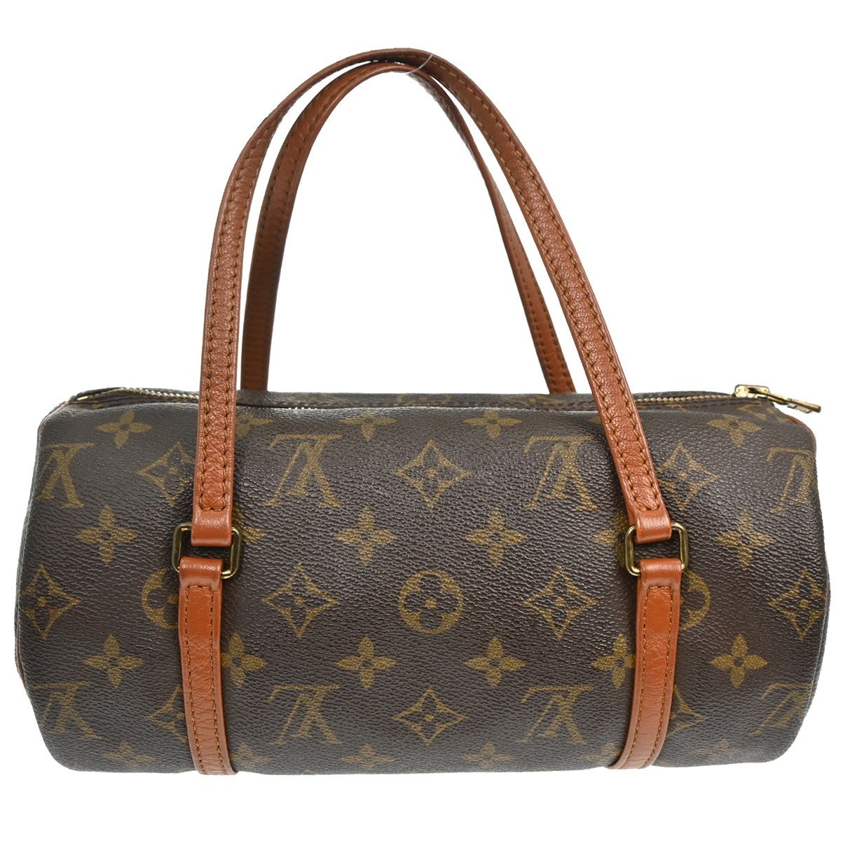 Louis Vuitton Papillon Handbag Monogram Canvas Brown Canvas Handbag ( )