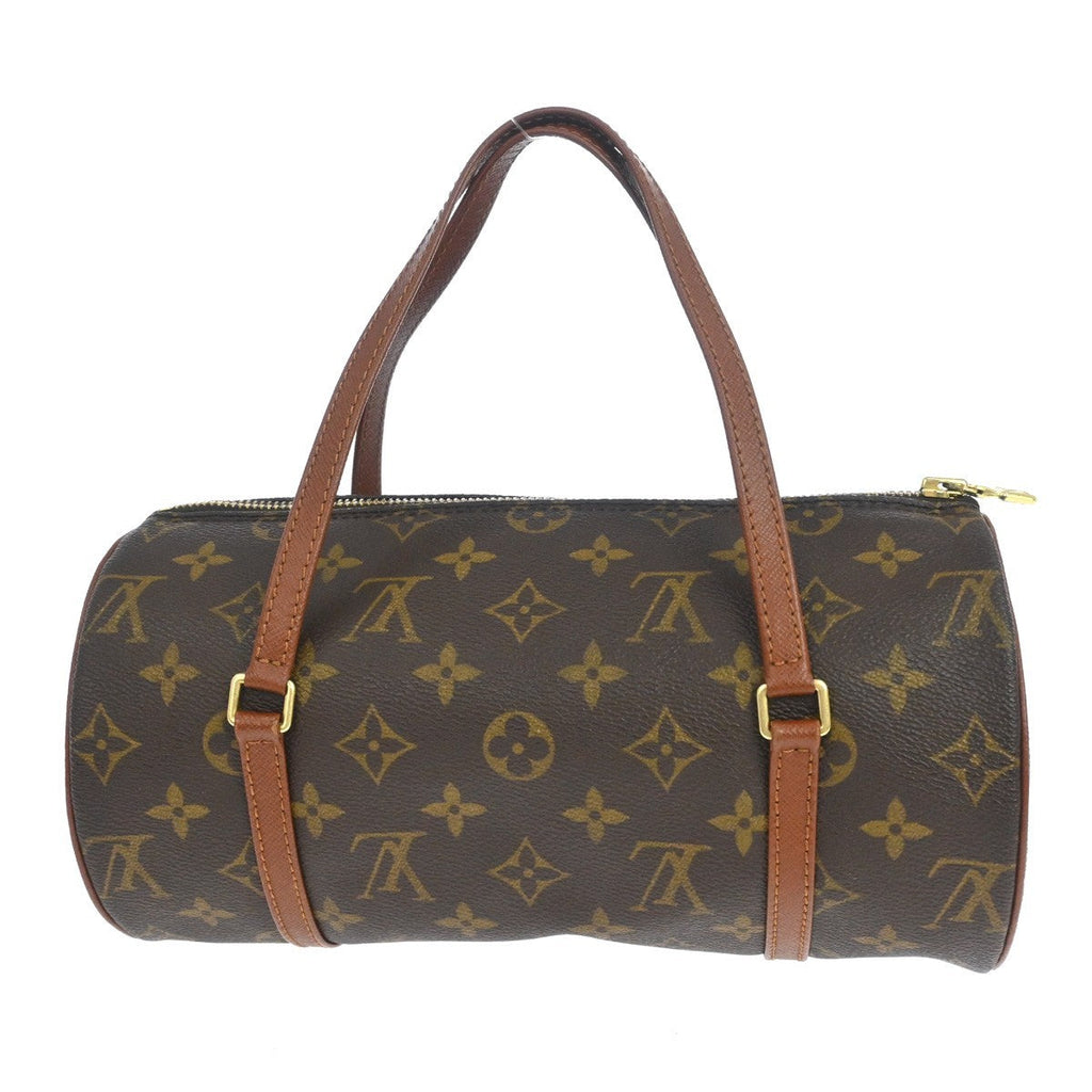 Louis Vuitton Papillon Handbag Monogram Canvas Brown Canvas Handbag ( )