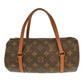 Louis Vuitton Papillon Handbag Monogram Canvas Brown Canvas Handbag ( )