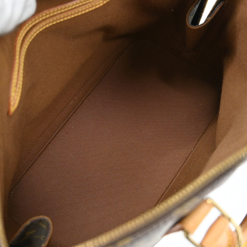 Louis Vuitton Alma Handbag Monogram Canvas Brown Canvas Handbag ( )