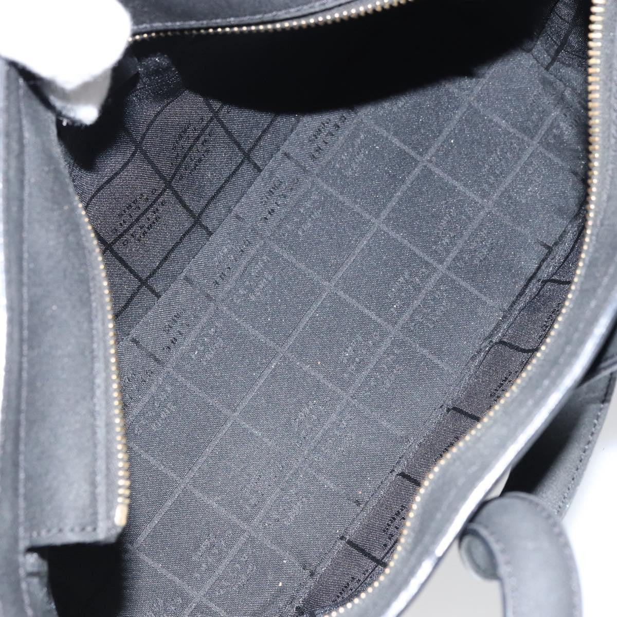 Celine Handbag Leather Black Leather Handbag (Authentic  )