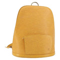 Louis Vuitton Gobelins Backpack Epi Leather Yellow Leather Backpack Bag ( )
