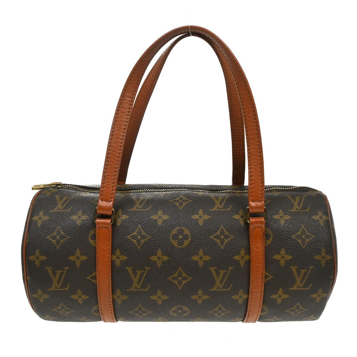 Louis Vuitton Papillon Handbag Monogram Canvas Brown Canvas Handbag ( )