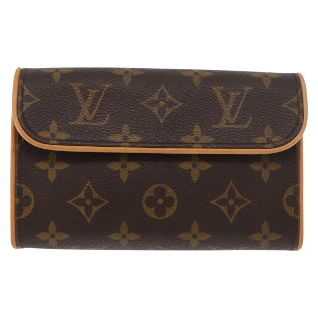 Louis Vuitton Florentine Waist Bag Monogram Canvas Brown Canvas Handbag ( )