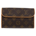 Louis Vuitton Florentine Waist Bag Monogram Canvas Brown Canvas Handbag ( )