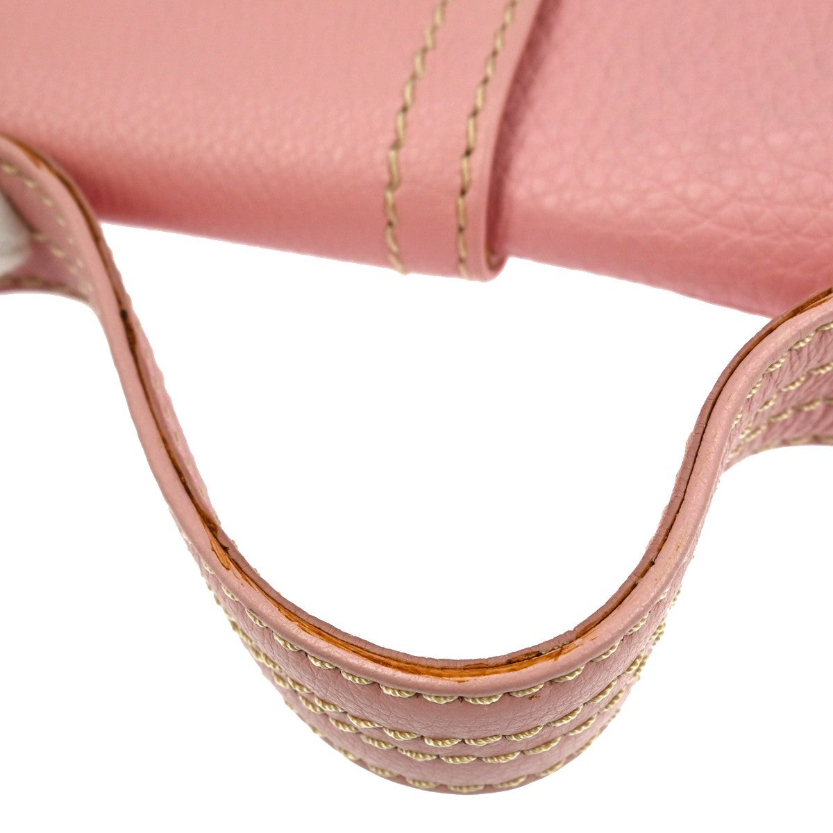 Celine Celine Evening Clutch Smooth Calfskin Pink Leather Handbag ( )