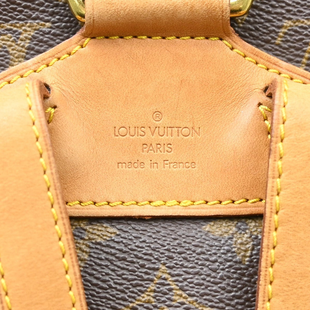 Louis Vuitton Montsouris Backpack Monogram Canvas Brown Canvas Backpack Bag ( )