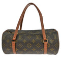Louis Vuitton Papillon Handbag Monogram Canvas Brown Canvas Handbag ( )