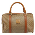 Celine Vintage Macadam Handbag Canvas And Leather Beige Canvas Handbag ( )