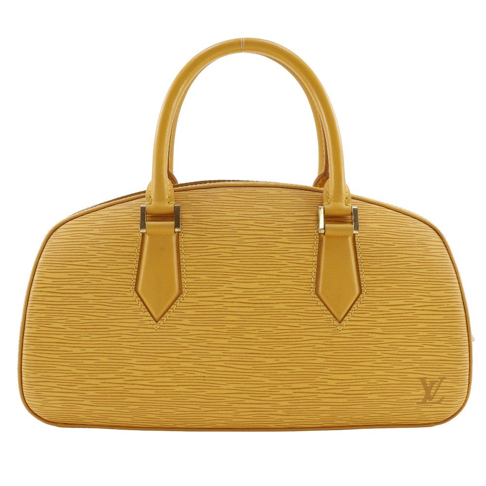 Louis Vuitton Jasmin Bag Epi Leather Yellow Leather Handbag (Authentic  )