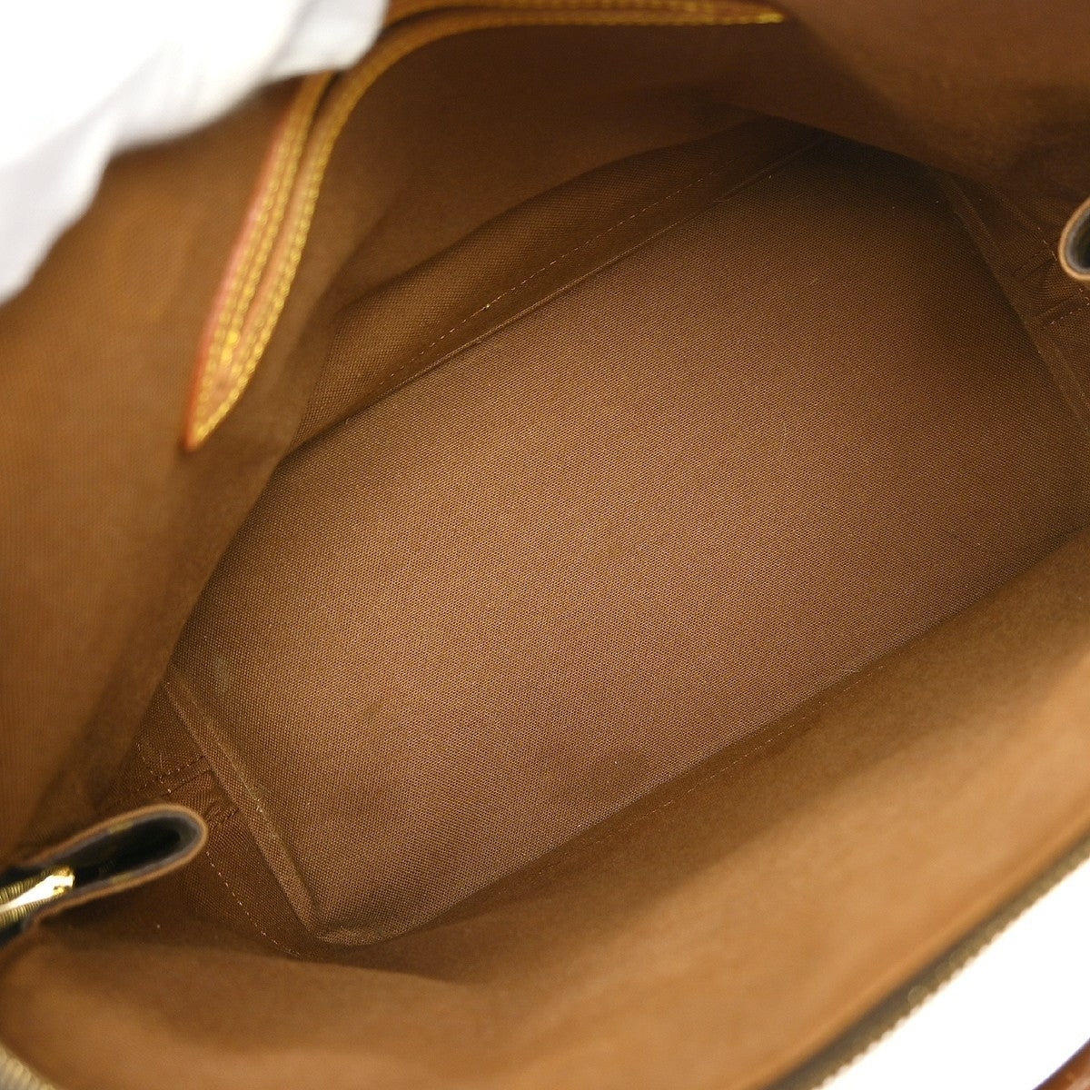 Louis Vuitton Alma Handbag Monogram Canvas Brown Canvas Handbag ( )