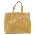 Louis Vuitton Reade Handbag Monogram Vernis Beige Patent_Leather Handbag (Authentic  )