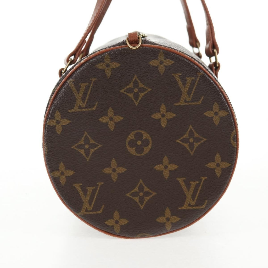 Louis Vuitton Papillon Handbag Monogram Canvas Brown Canvas Handbag ( )
