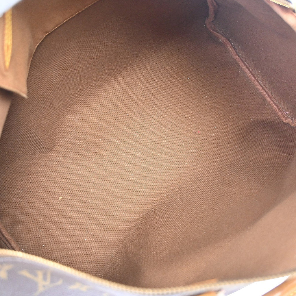 Louis Vuitton Speedy Handbag Monogram Canvas Brown Canvas Handbag ( )