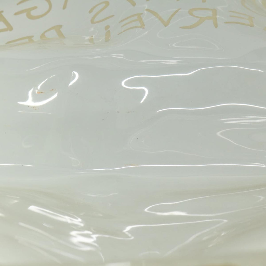 Hermes Kelly Souvenir Bag Vinyl Clear Plastic Handbag (Authentic  )