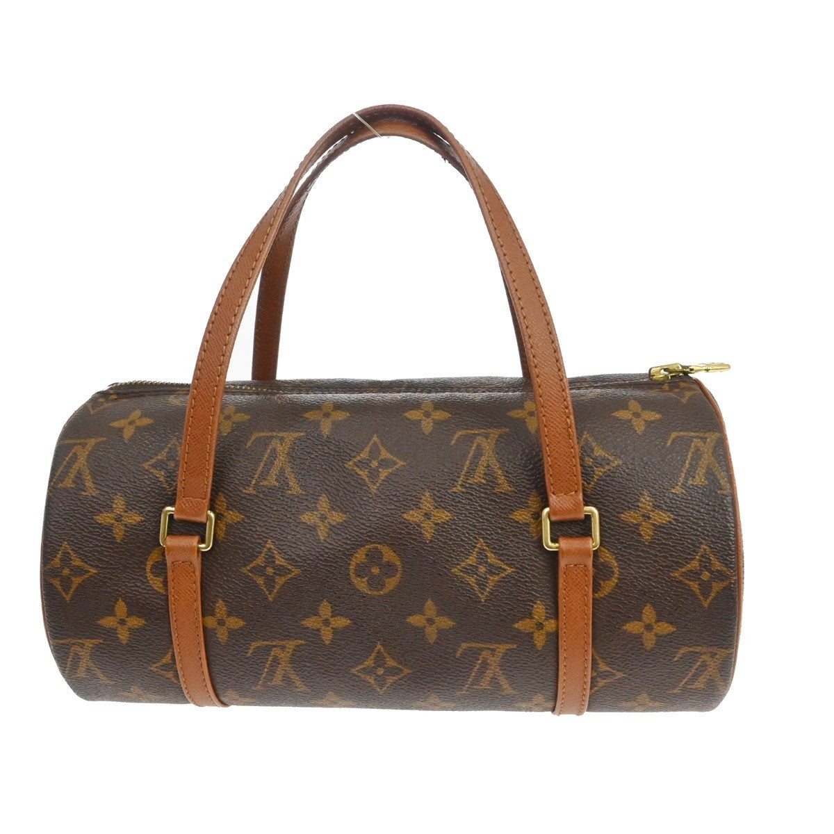 Louis Vuitton Papillon Handbag Monogram Canvas Brown Canvas Handbag ( )