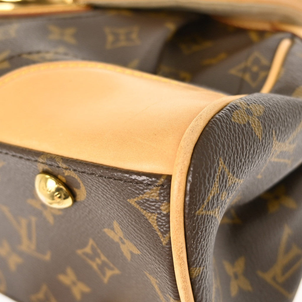 Louis Vuitton Beverly Handbag Monogram Canvas Brown Canvas Handbag ( )