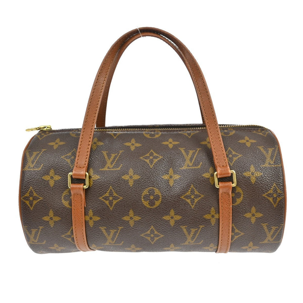 Louis Vuitton Papillon Handbag Monogram Canvas Brown Canvas Handbag ( )