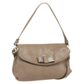 Chloe Lily Handbag Leather Beige Leather Handbag (Authentic  )