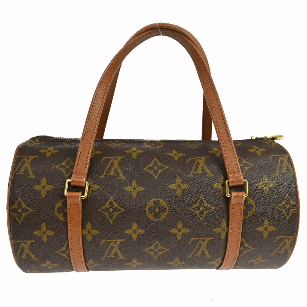 Louis Vuitton Papillon Handbag Monogram Canvas Brown Canvas Handbag ( )
