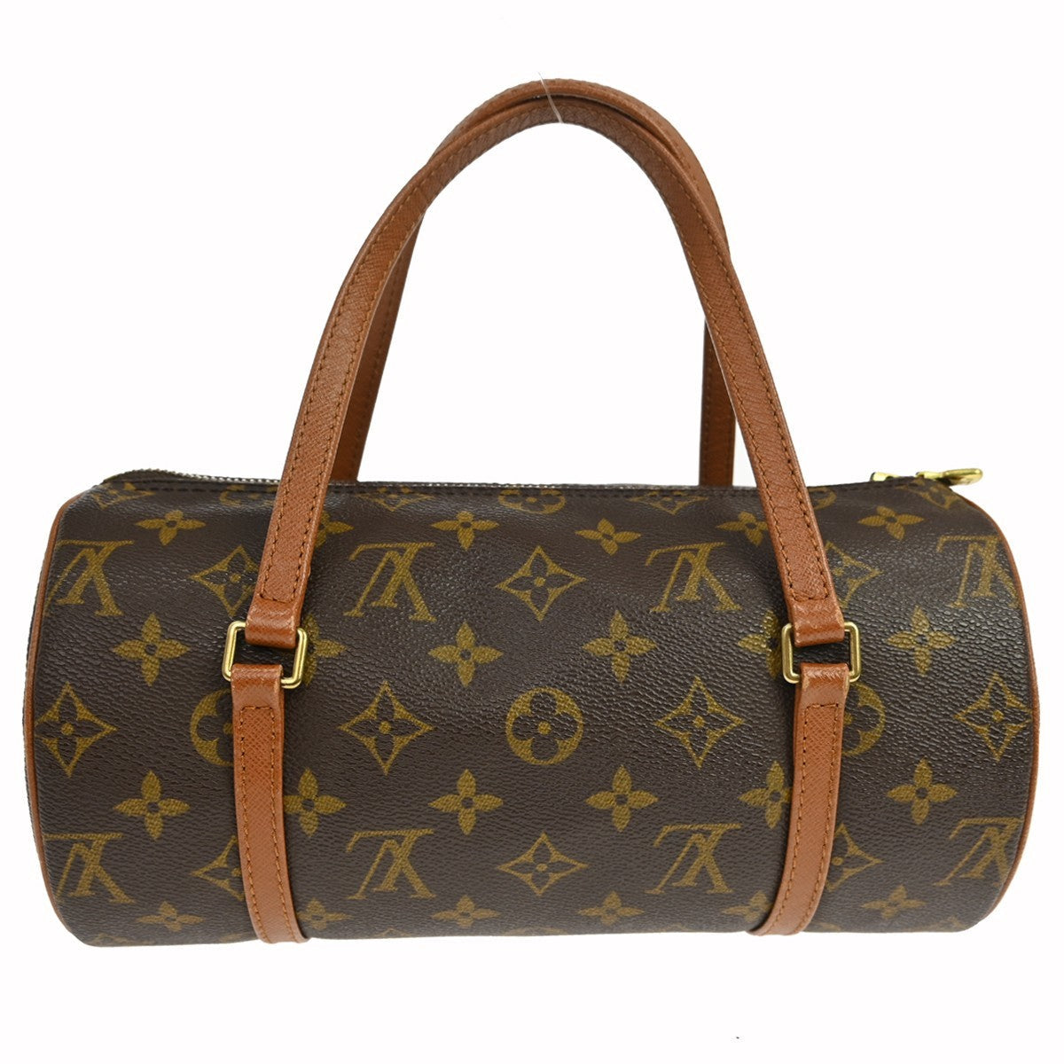 Louis Vuitton Papillon Handbag Monogram Canvas Brown Canvas Handbag ( )