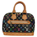 Louis Vuitton Alma Handbag Monogram Multicolor Multicolour Canvas Handbag (Authentic  )